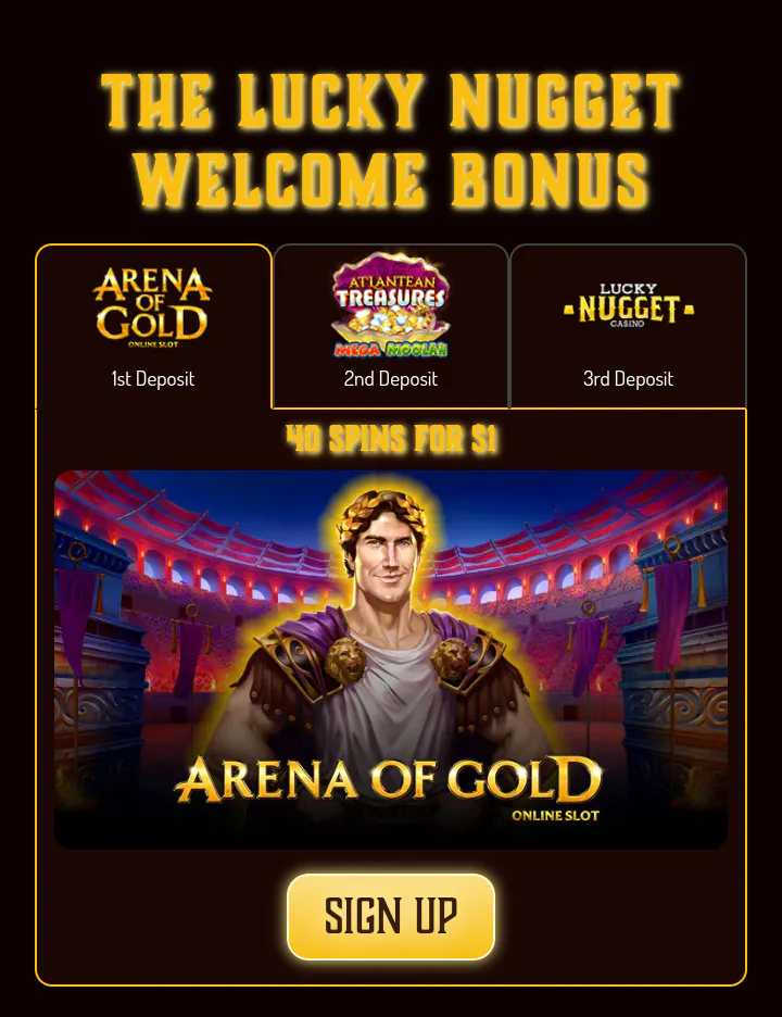 lucky nugget casino sign up bonus