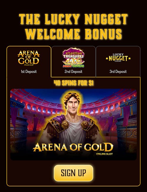 lucky nugget casino sign up bonus