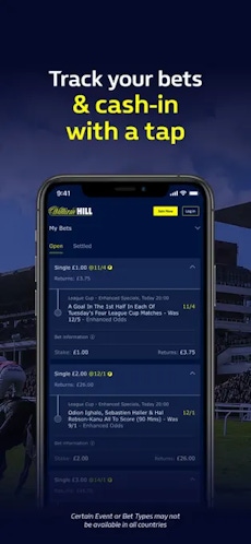 William Hill iOS app image2