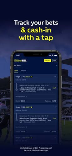 William Hill iOS app image2