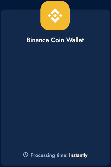 Bitcoin instant withdrawals