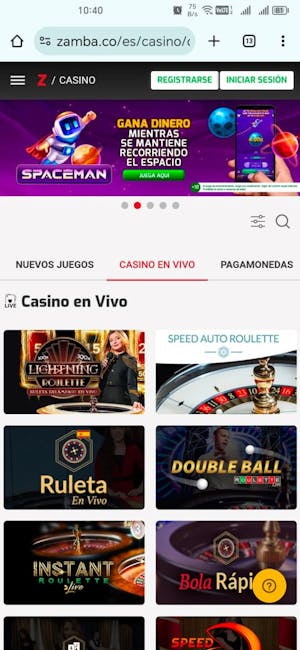 casino en vivo de zamba desde el celular