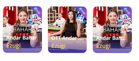 Casino Days Ezugi Andar Bahar Games
