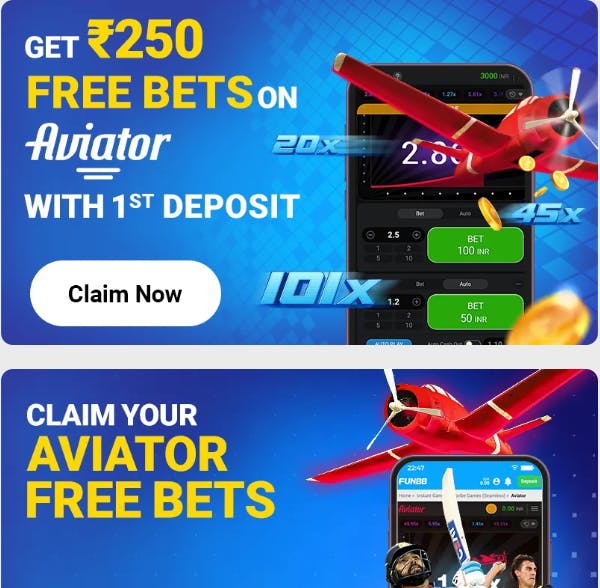 Aviator free bets for Indian players