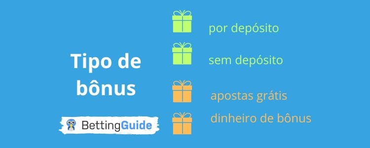 tipo de bônus de apostas