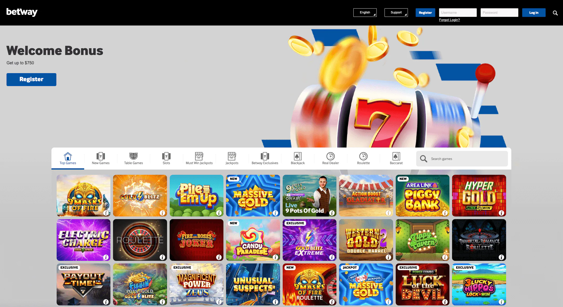 betway casino preview