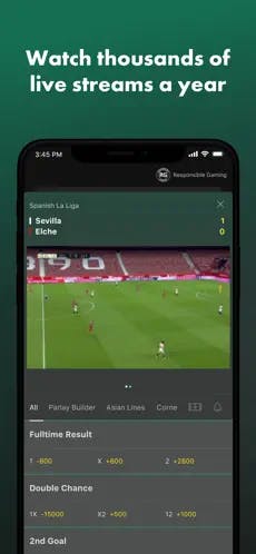 bet365 Ontario app watching thousands of live streams a year