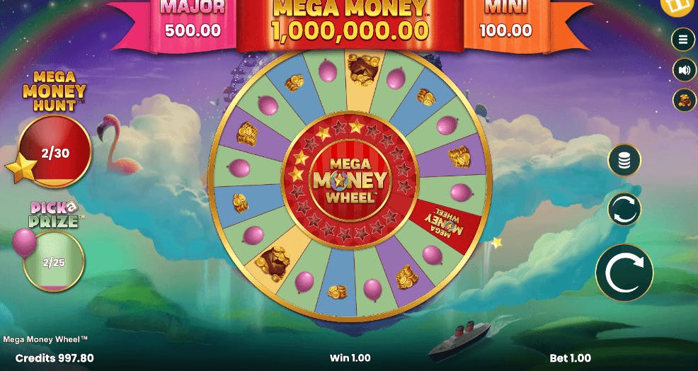 casino rewards free spins mega money wheel