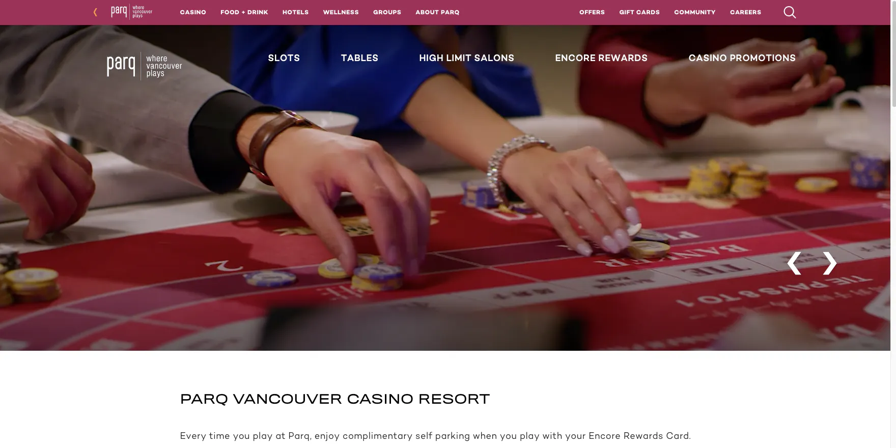 parq casino in vancouver
