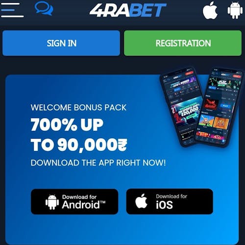 4rabet sign up bonus and apps