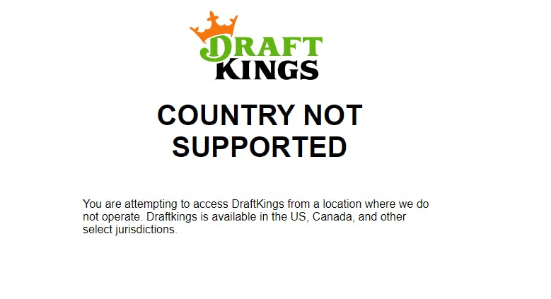DraftKings not legal in India