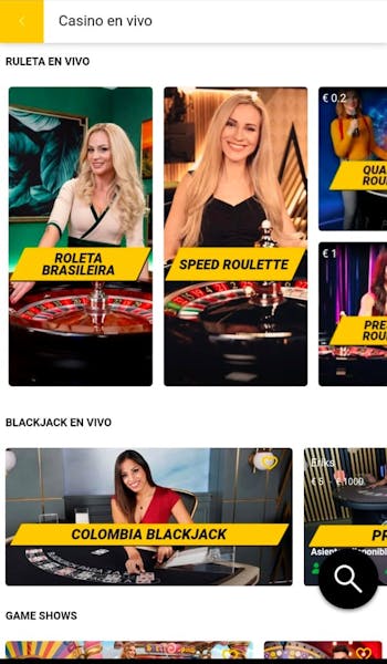 bwin casino en vivo celular