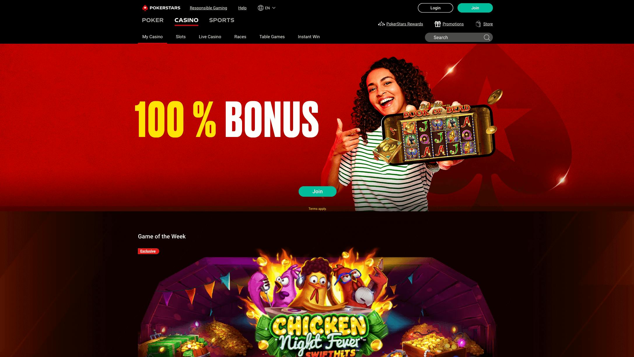 pokerstars casino preview