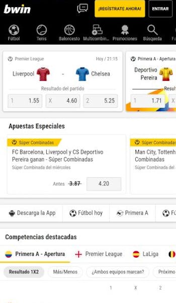 bwin colombia apuestas deportivas