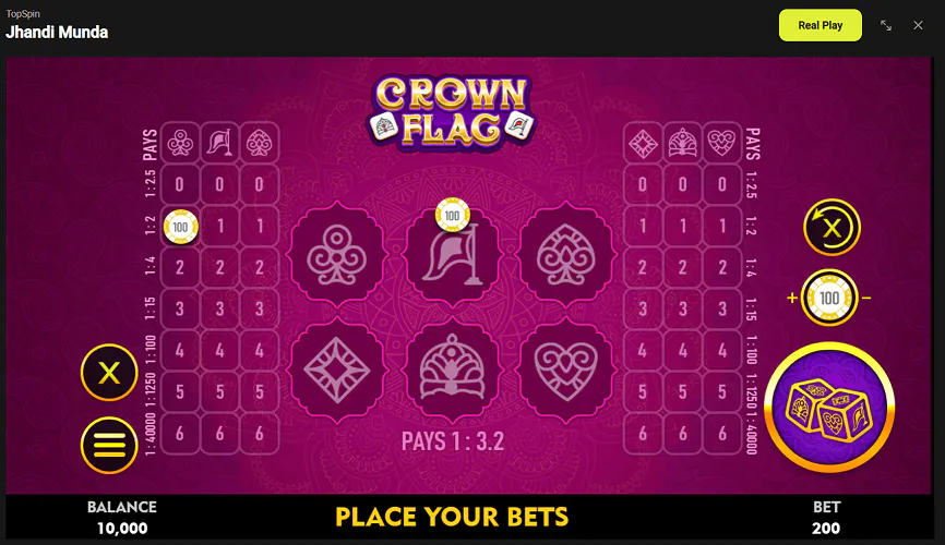 Crown Flag Parimatch