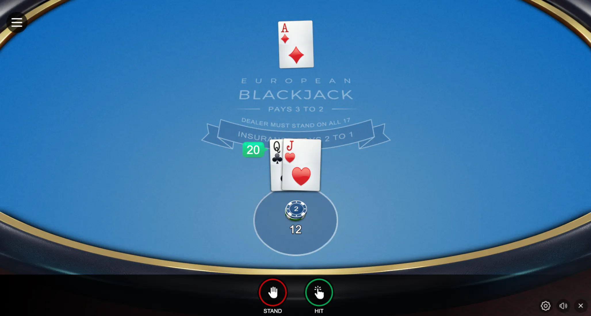 blackjack games in online casinos