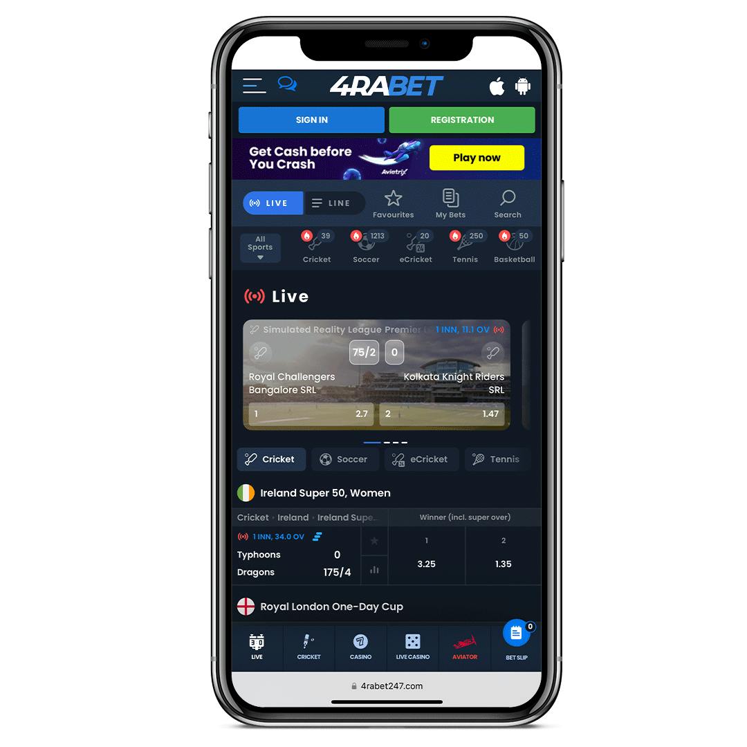 4rabet app mobile