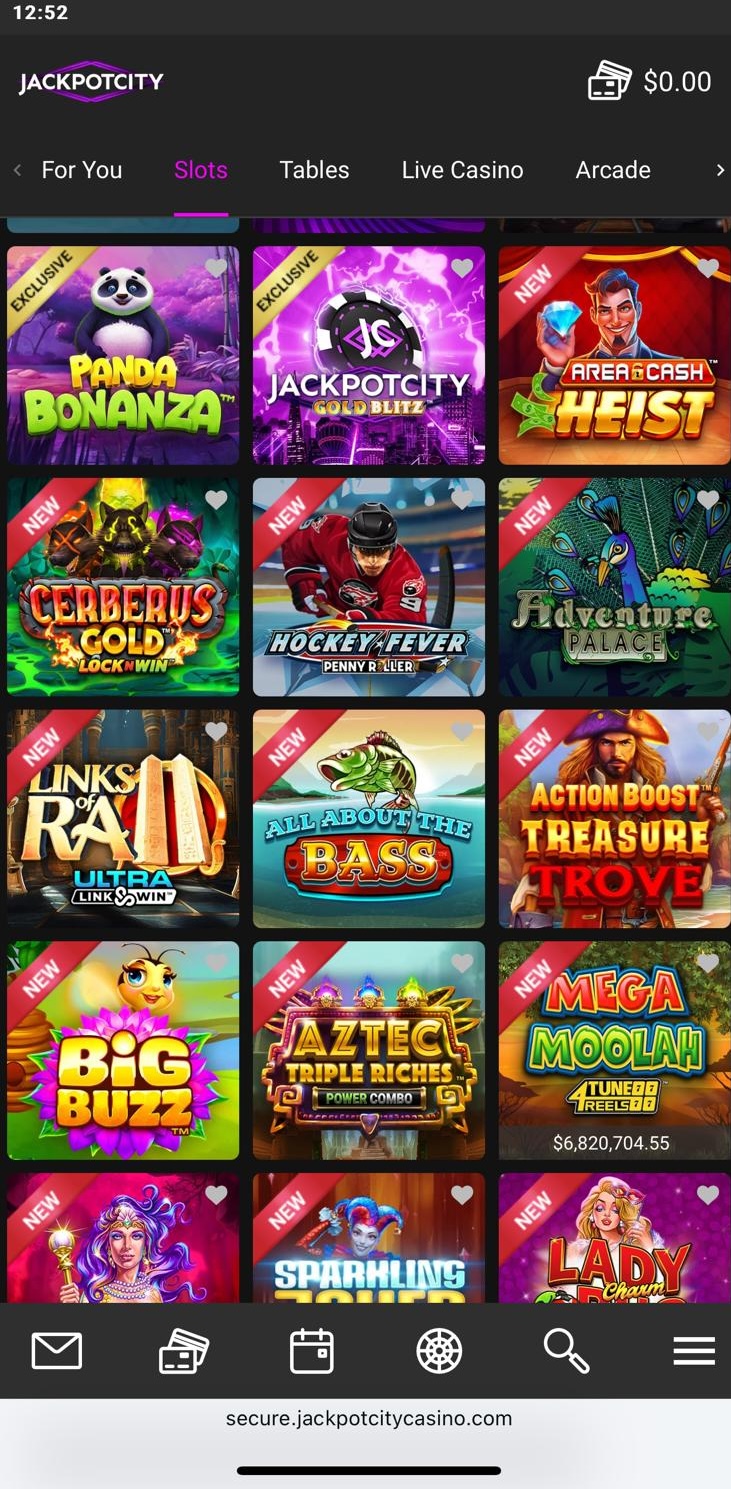 jackpotcity slots