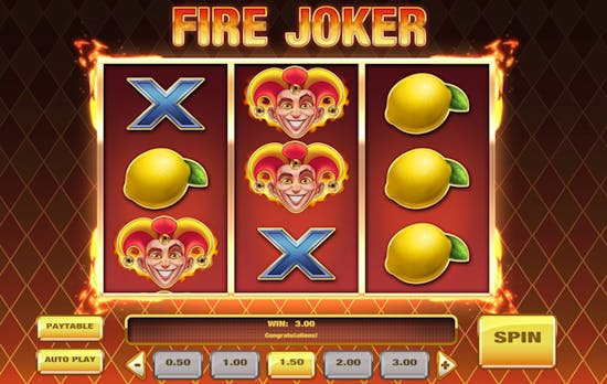 Fire Joker 3-reel slot