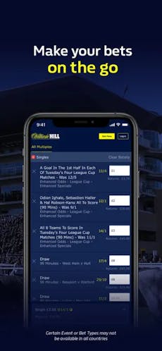 William Hill iOS app image4