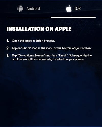 Installing 4Rabet app on iOS