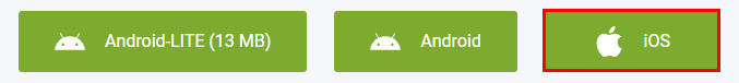1xBet iOS app link