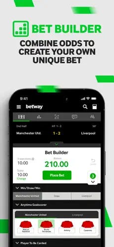 Betway app bet builder