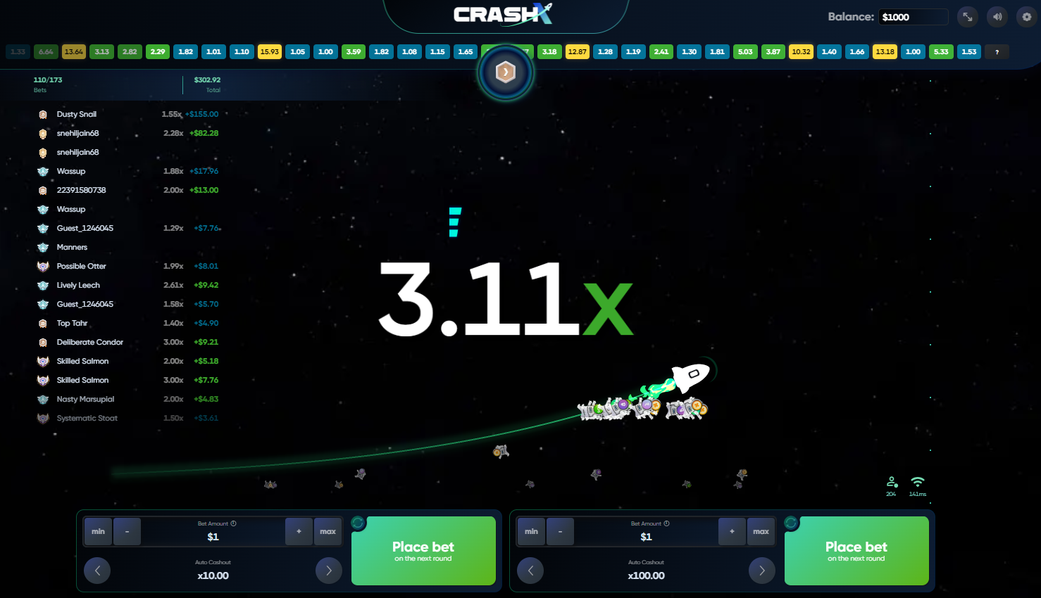 crashx game