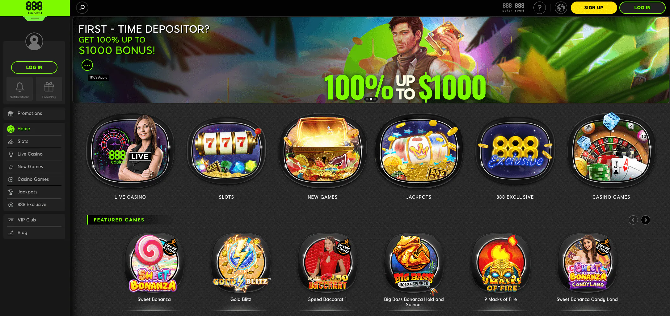 888casino preview