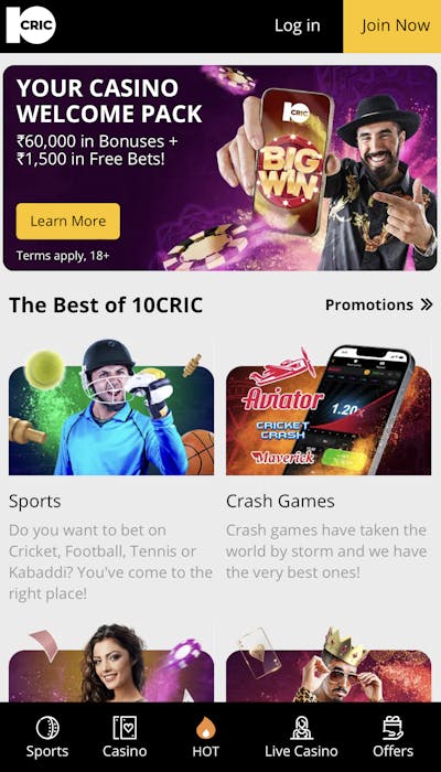 best of 10Cric app
