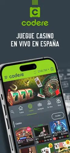 codere app ios casino