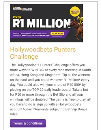 Hollywoodbets Promotions 