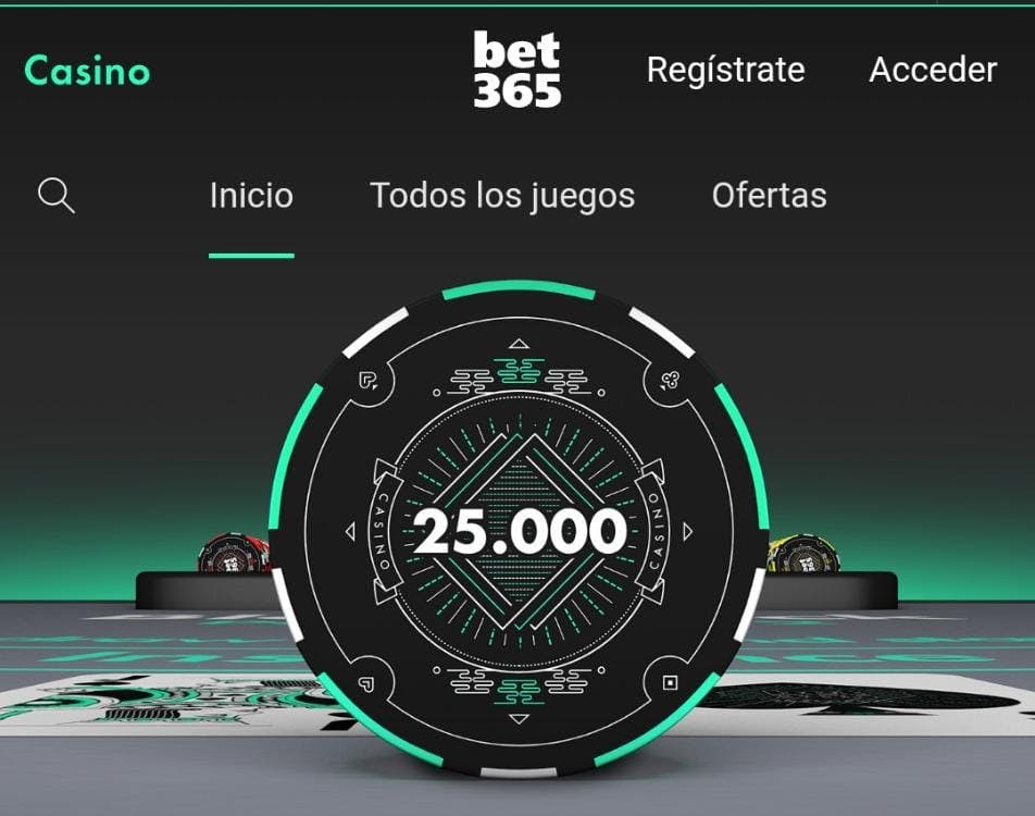bono de bienvenida de bet365 casino