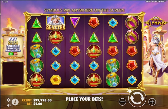 Gates of Olympus Screenshot