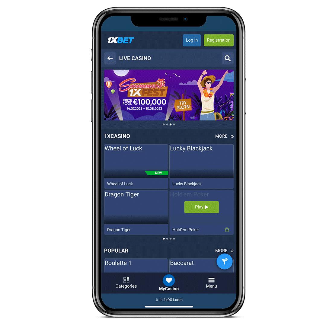 1xbet mobile casino