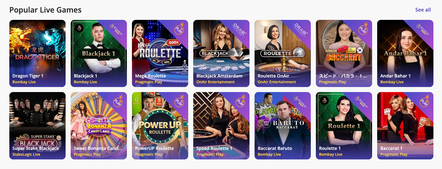 casinodays live casino