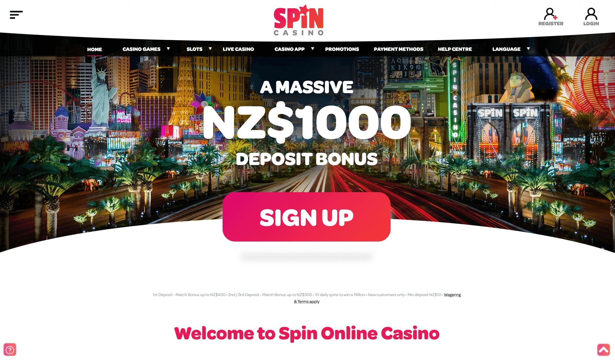 Spin casino preview