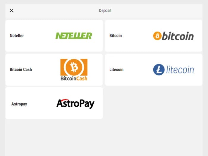 Payment method examples