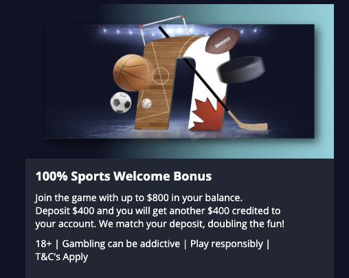 sports welcome bonus novibet