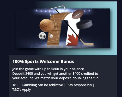 sports welcome bonus novibet