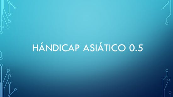 Hándicap asiático 0.5