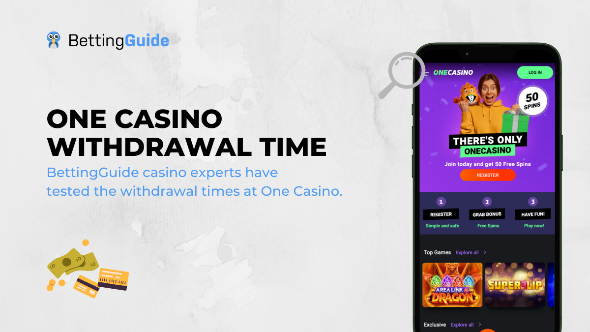 one casino withdrawal time 