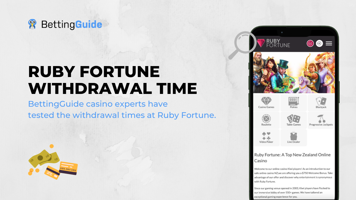 ruby fortune withdrawal time nz