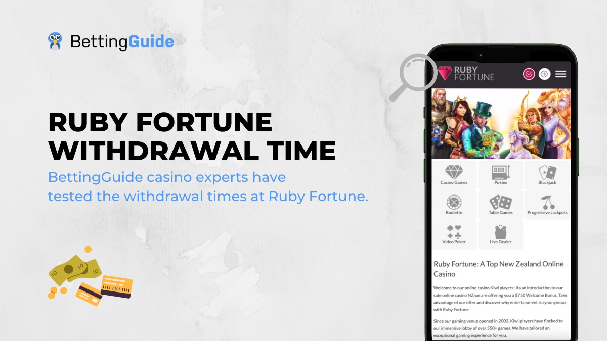 ruby fortune withdrawal time nz