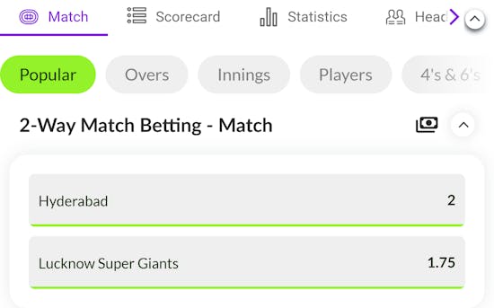 Puntit India Cricket Betting