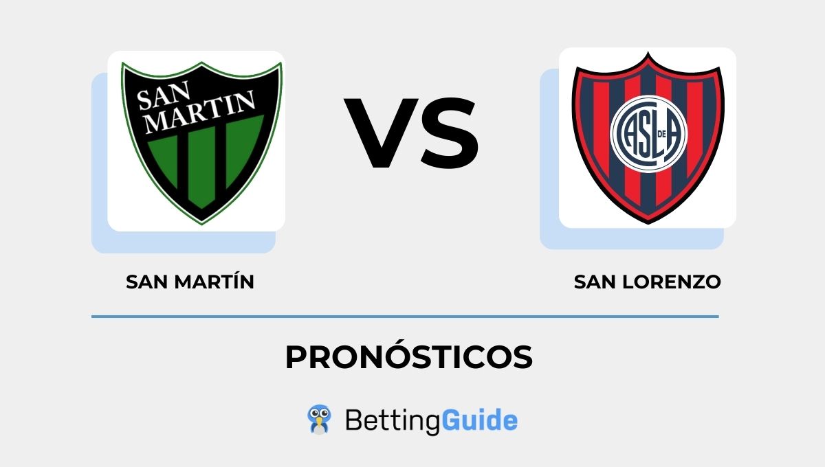 Pronósticos San Martín - San Lorenzo