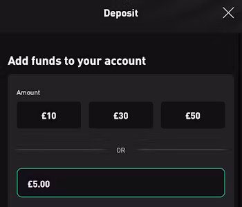 LiveScore Bet Deposit 2 UK