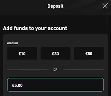 LiveScore Bet Deposit 2 UK