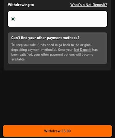 LiveScore Bet Withdrawal 2 UK