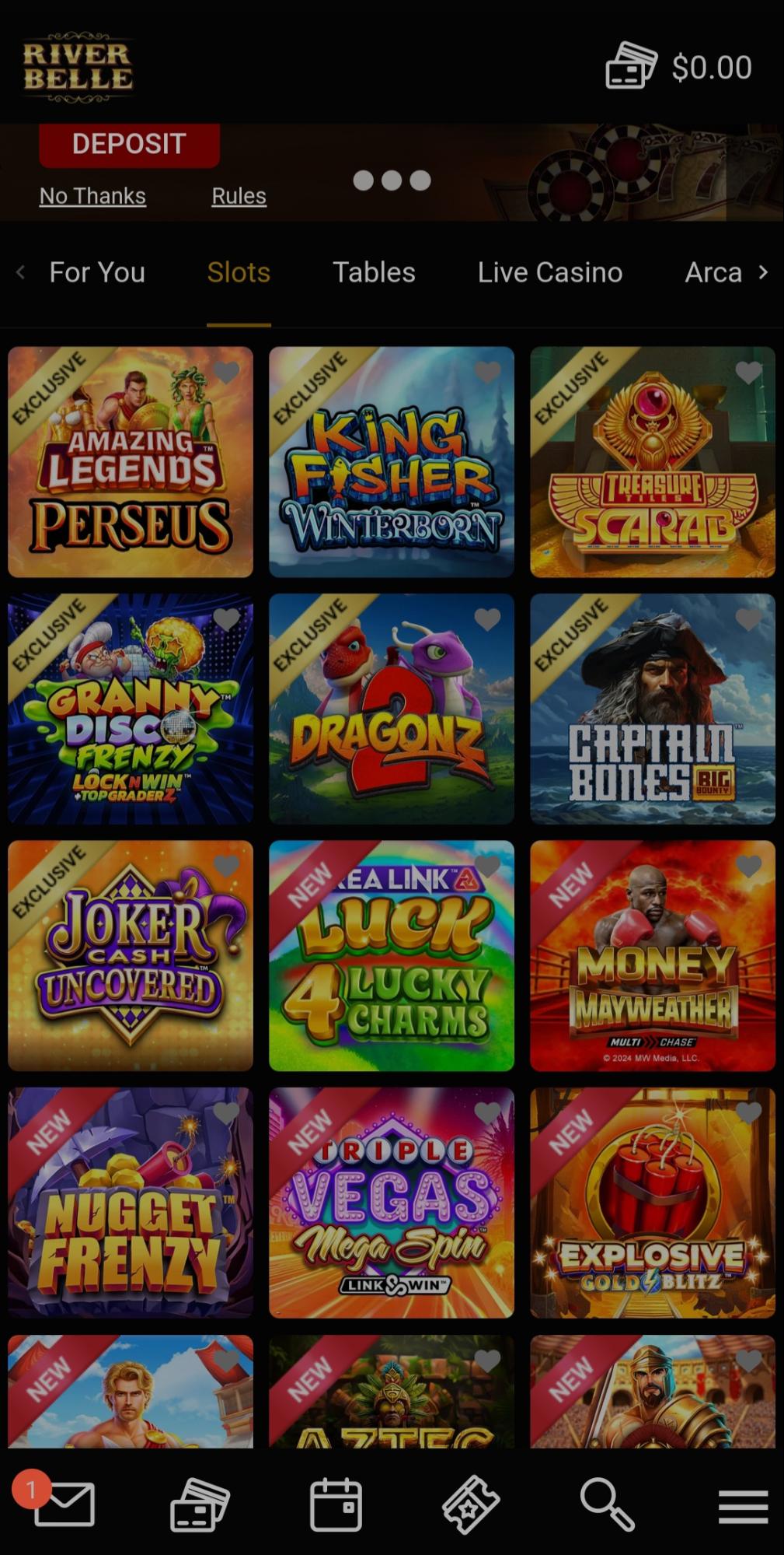 river belle games review